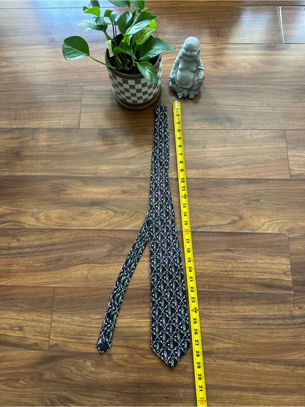 Beverly Hills Polo Club Vintage Golf Novelty Tie - Picture 7 of 10